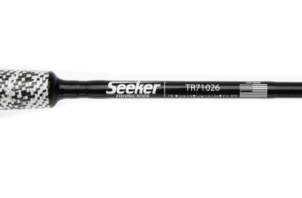 Seeker TR71026 custom made 2-6Lb 7'8” trout special ultra light Fishing Rod  USA
