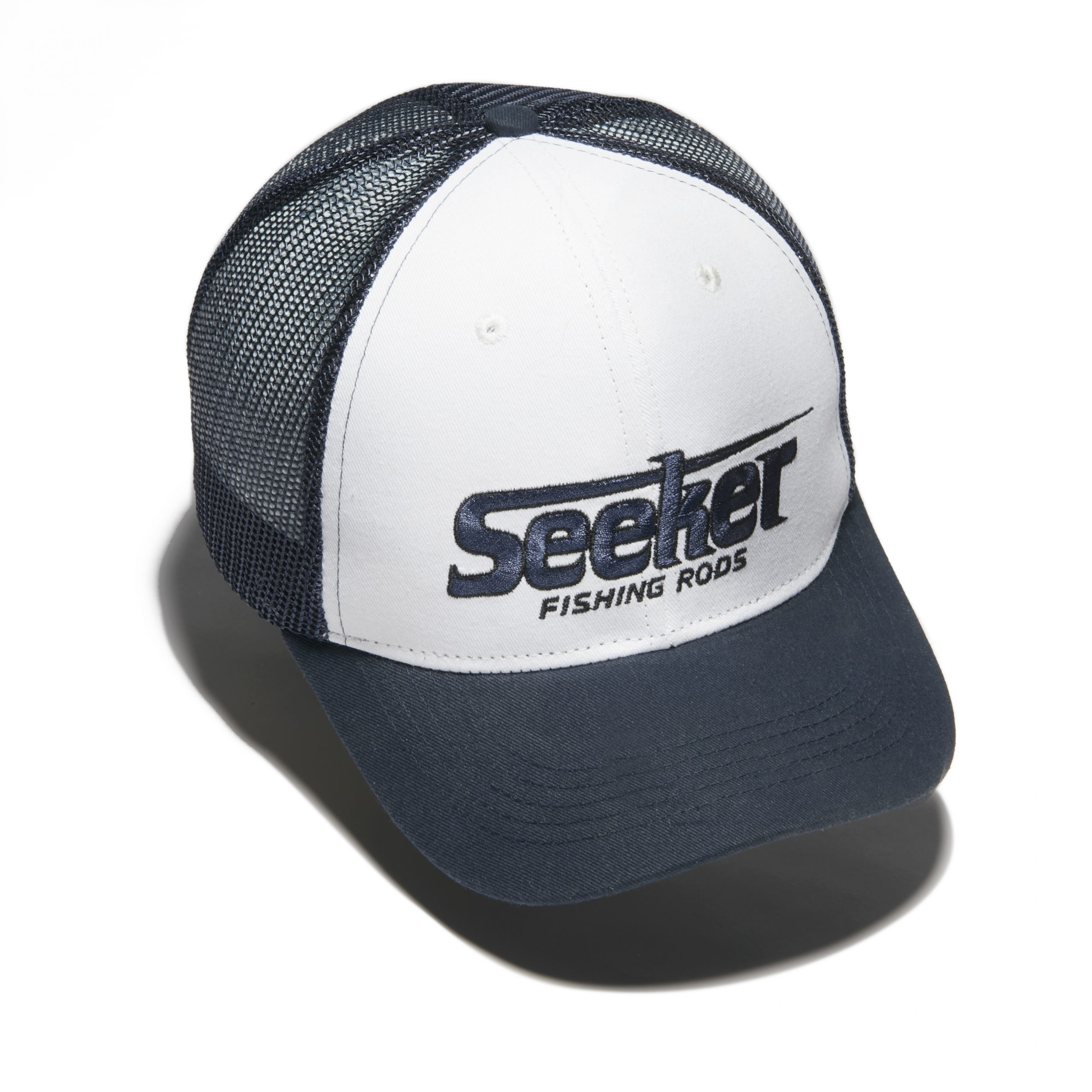 Trucker Navy and White With Navy Logo