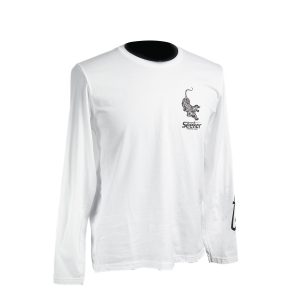 Tiger Logo On White Long Sleeve