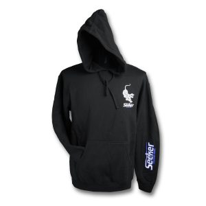 Black Hoodie With White Tiger Logo